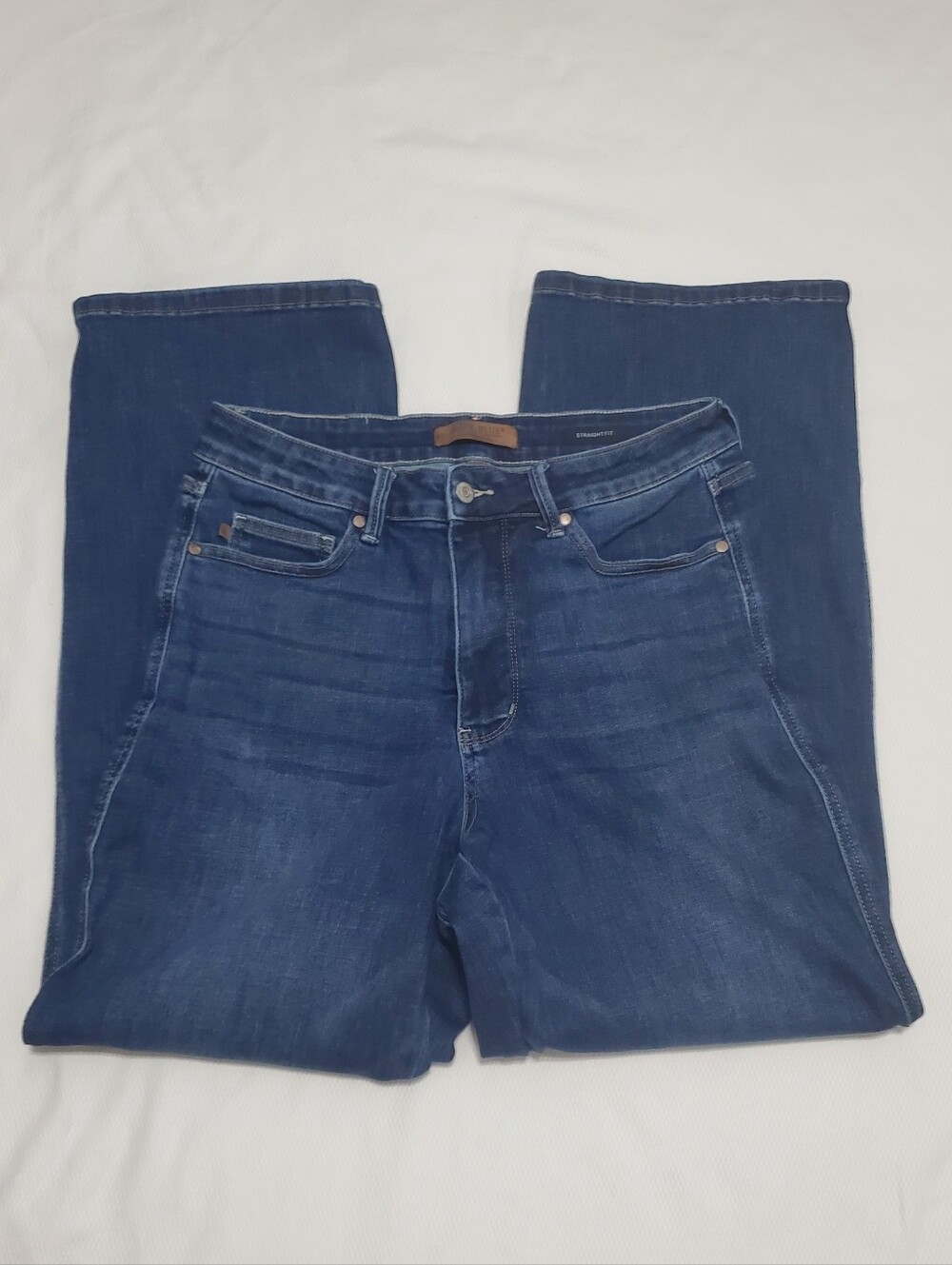 Judy Blue High Rise Straight Leg Jeans Womens Size 14 - Picture 2 of 12